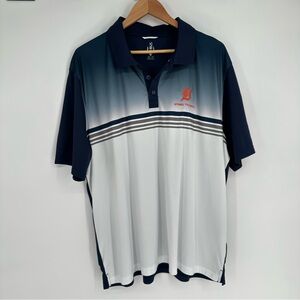 C-Buk Navy Blue & White Detroit Tigers Polo Shirt XXL